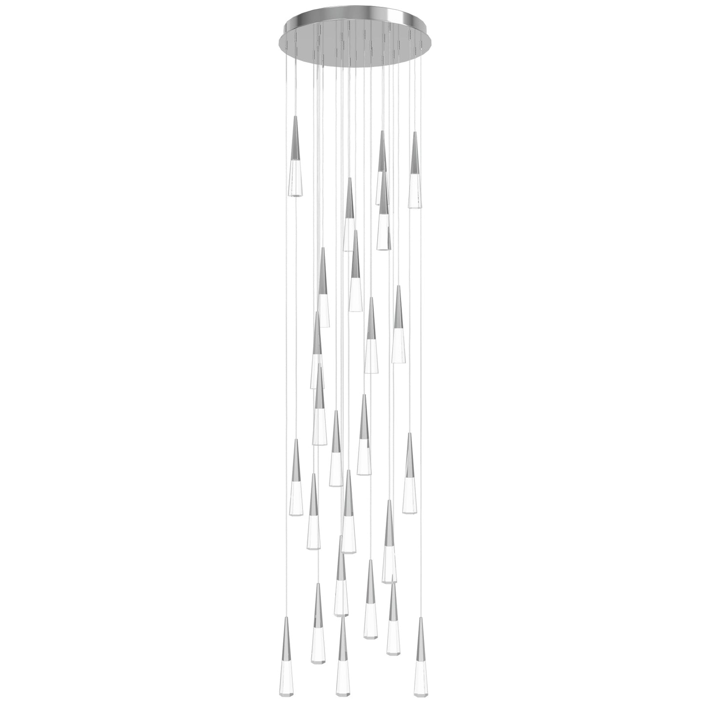 Avalon 25-Light Polished Chrome Pendant Light