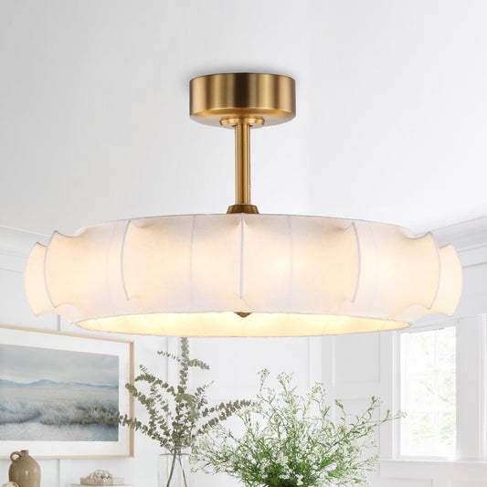 29" Perimost Modern Gold LED Ceiling Fan