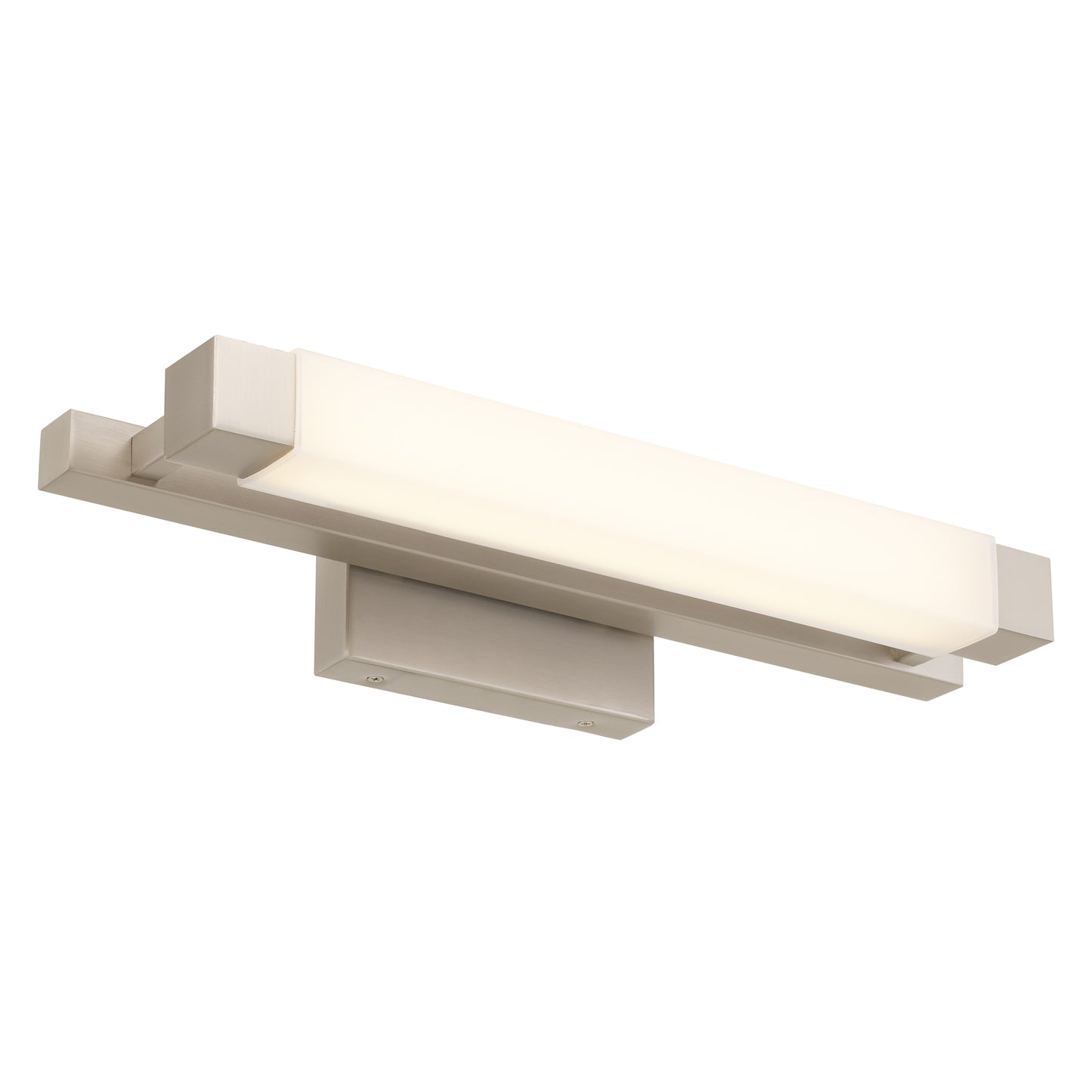 Serenity 20" Brushed Nickel LED Bathroom Vanity Light