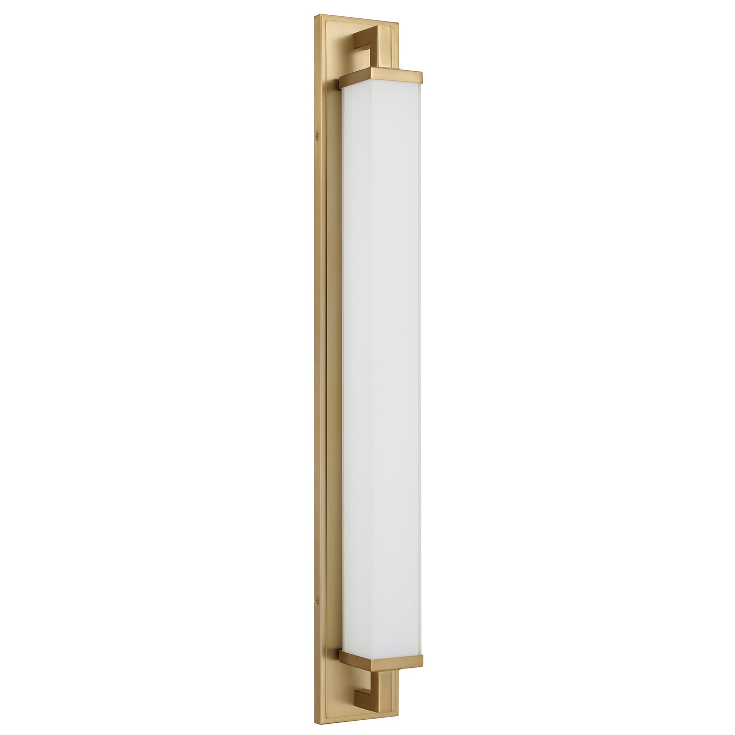 Zenith 34" Antique Brass LED Bathroom Vanity Light