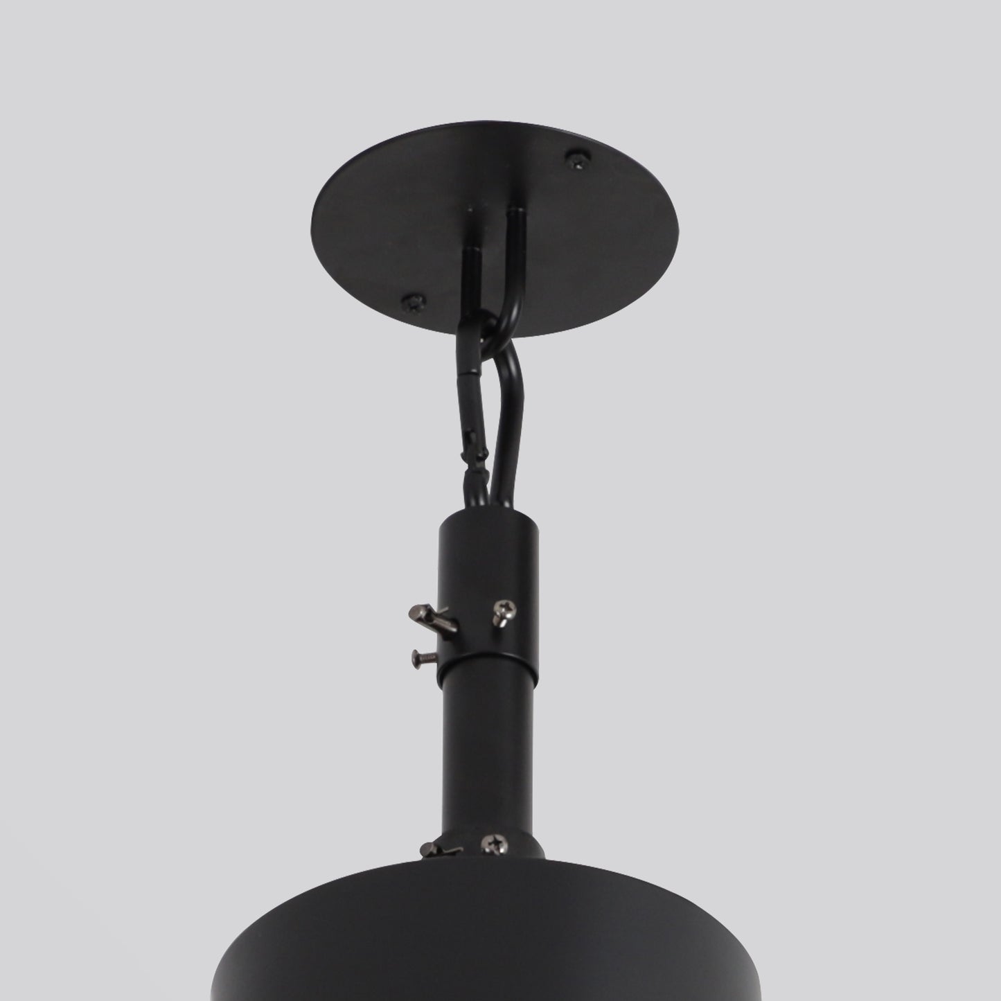 42" Indoor/Outdoor Black Plug-In Ceiling Fan with LED Light