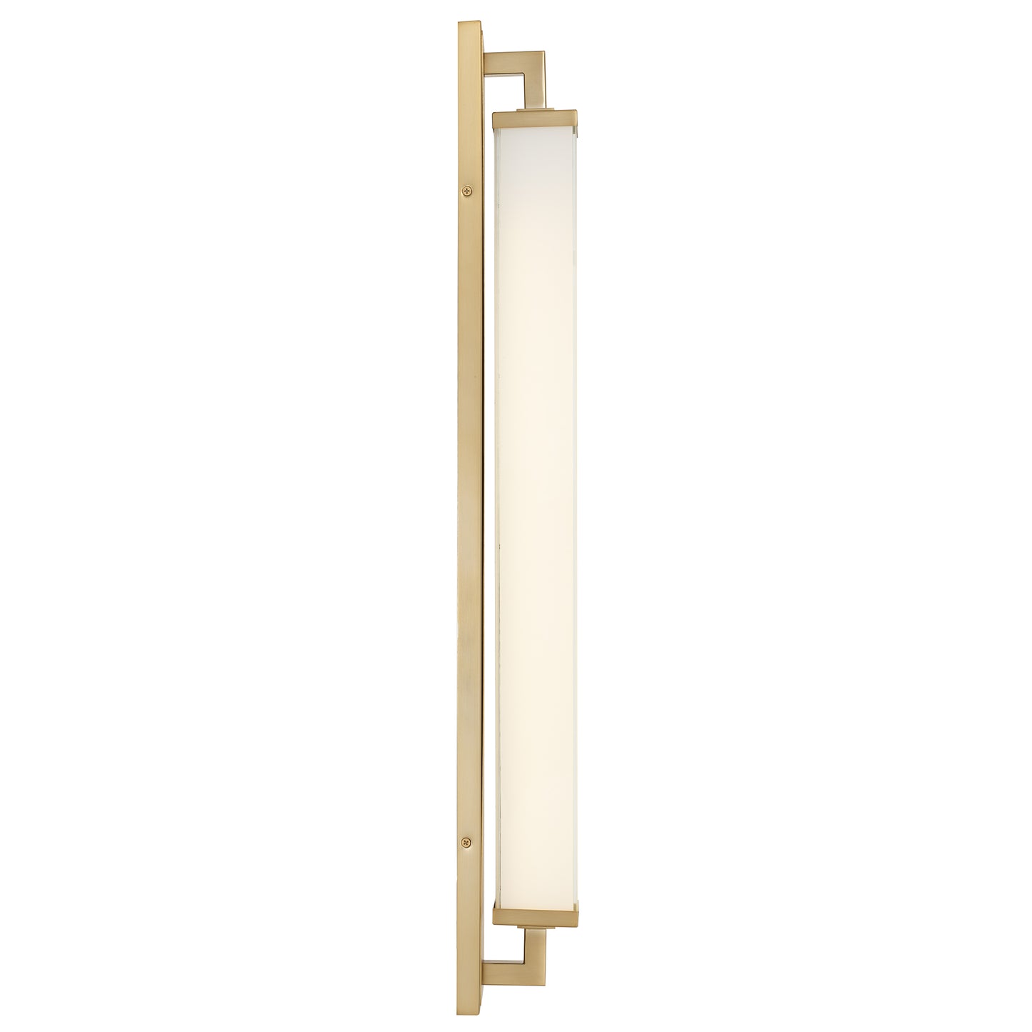 Zenith 34" Antique Brass LED Bathroom Vanity Light