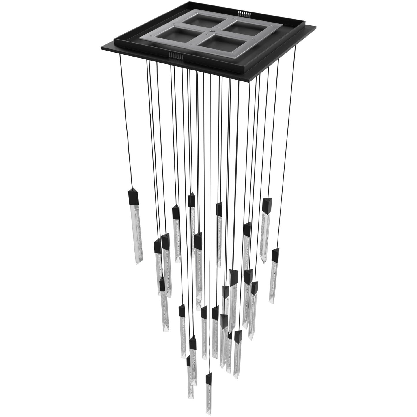 Alpine 31-Light Light White Marble Glass Pendant Light