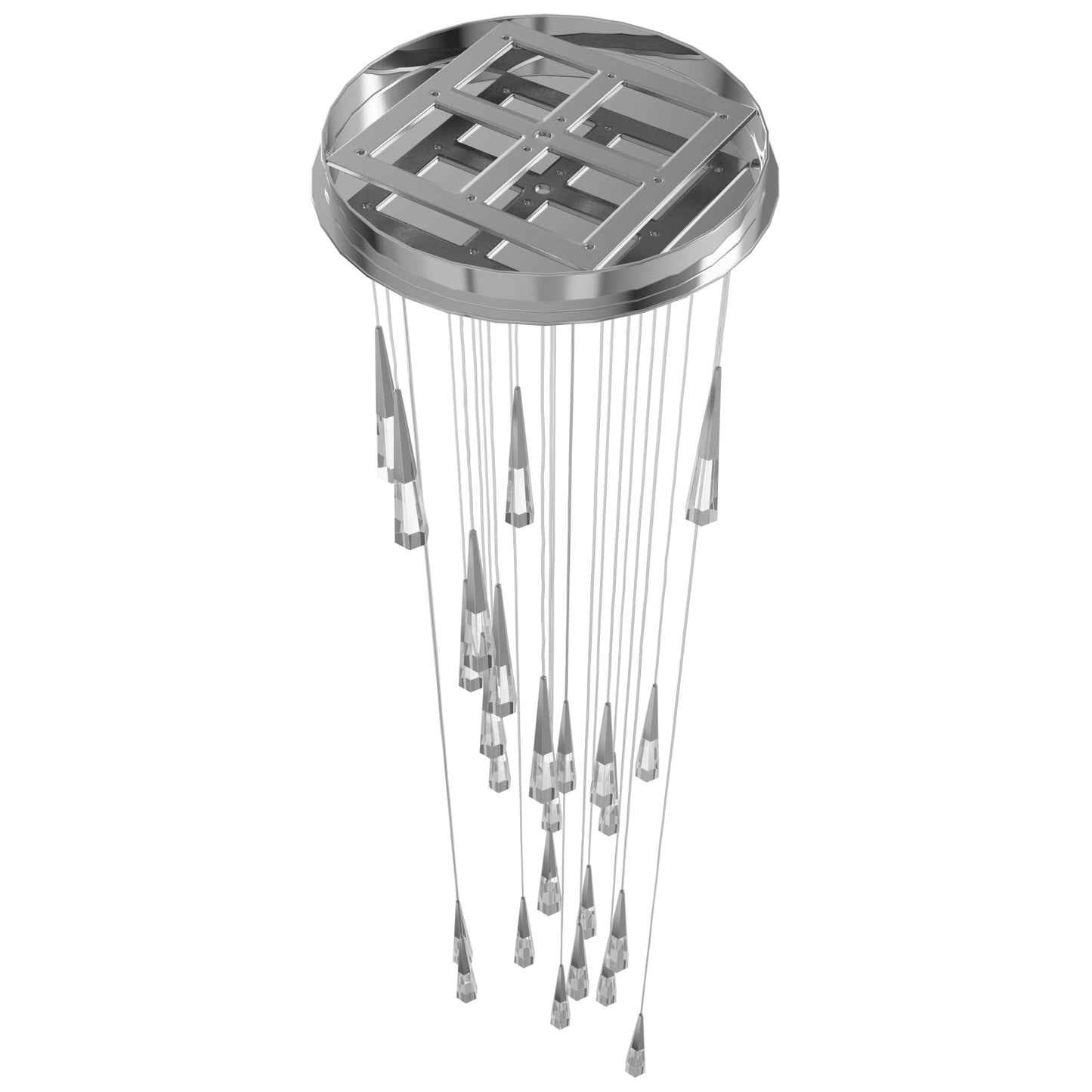 Avalon 25-Light Polished Chrome Pendant Light