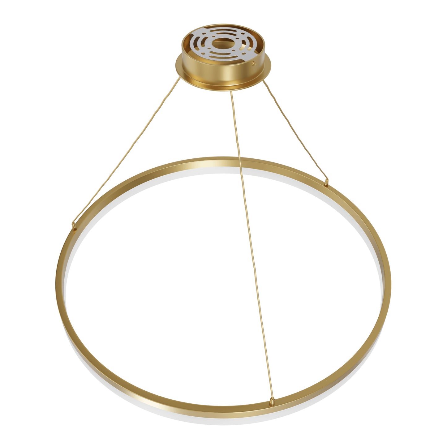 Circa 31" Modern Gold Ring LED Pendant Light