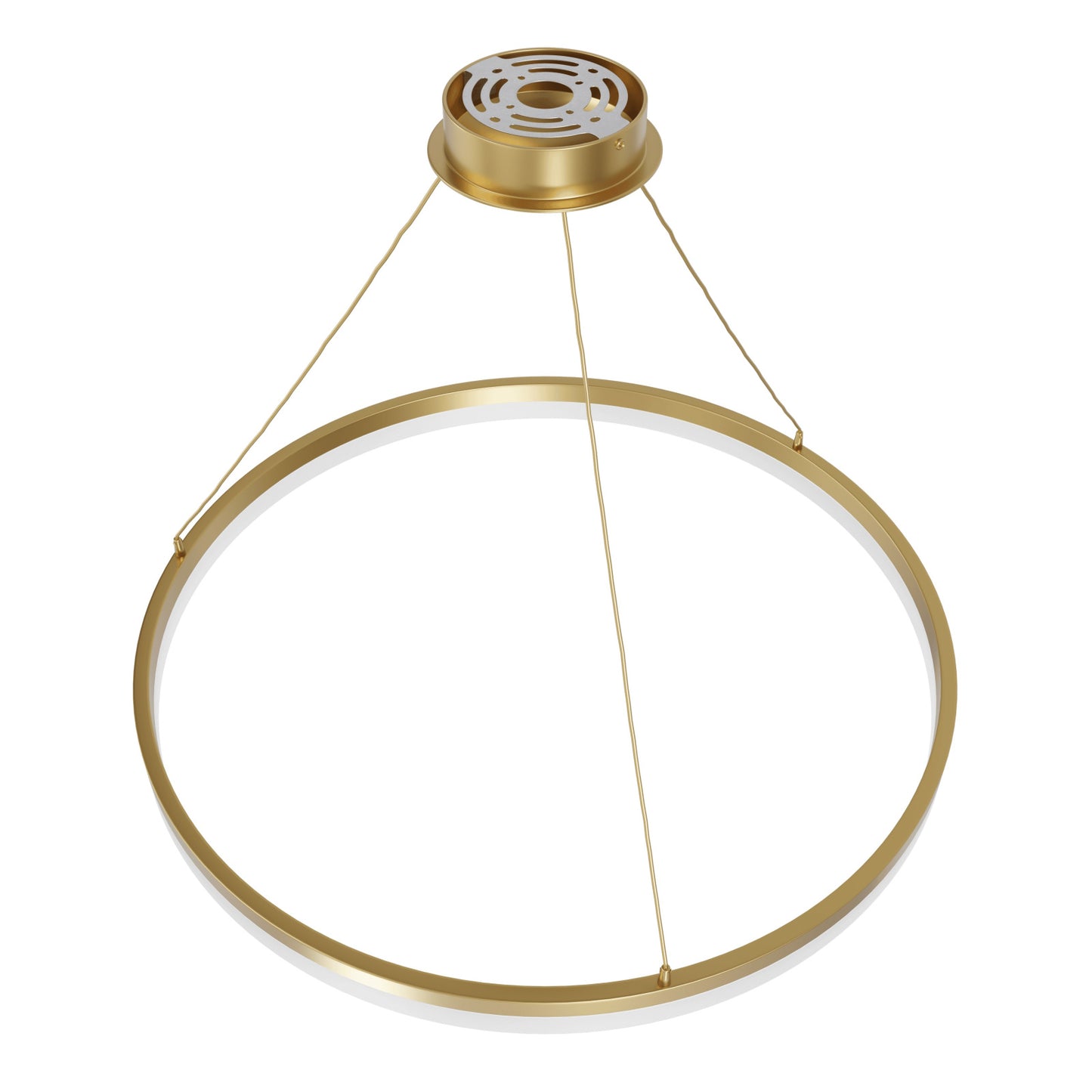 Circa 39" Modern Gold Ring LED Pendant Light