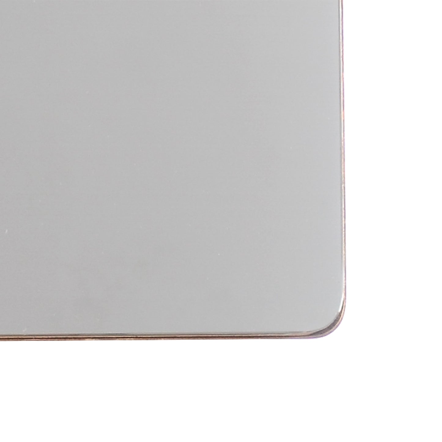 Golden Modern 23x30" Framed Wall Mirror