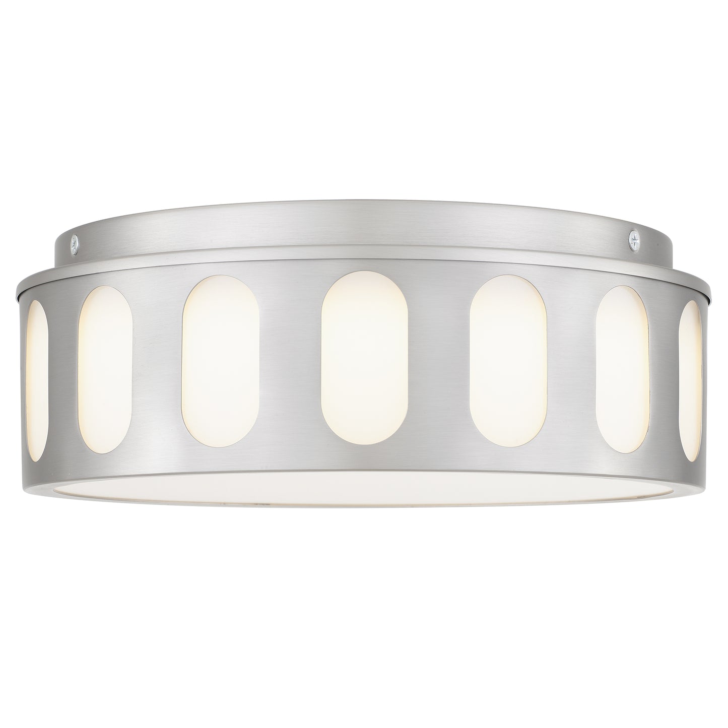 Bantom 11" Brushed Nickel LED Flush Mount Ceiling Light