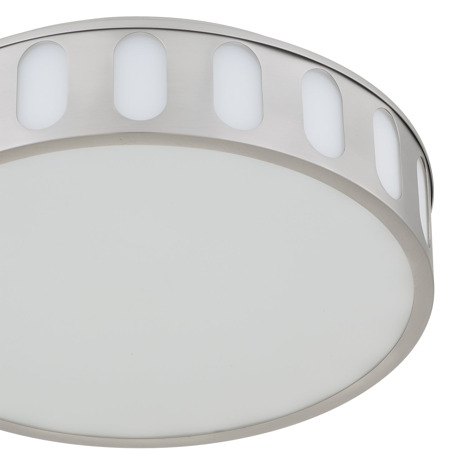 Bantom 15" Brushed Nickel LED Flush Mount Ceiling Light