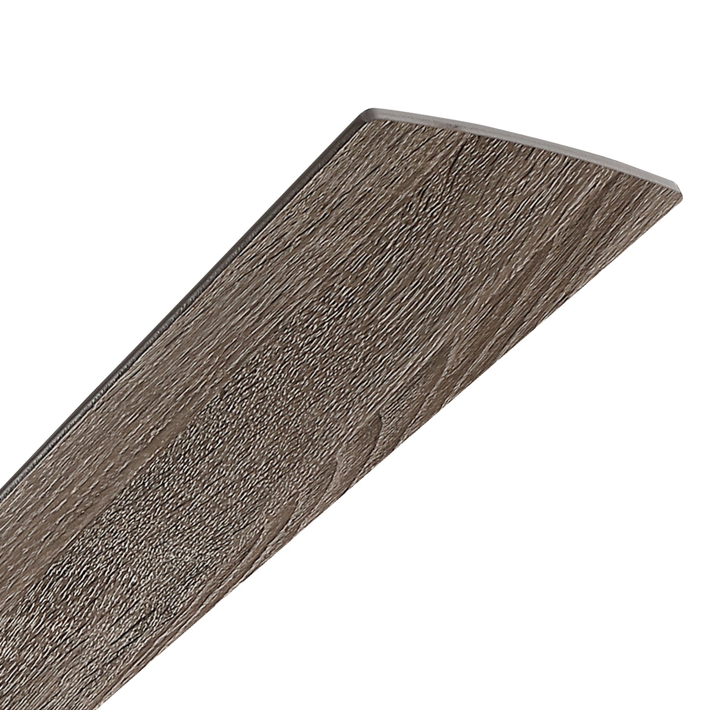 BreezeLite 52" Black Farmhouse 5-Blade LED Downrod Mounted Ceiling Fan