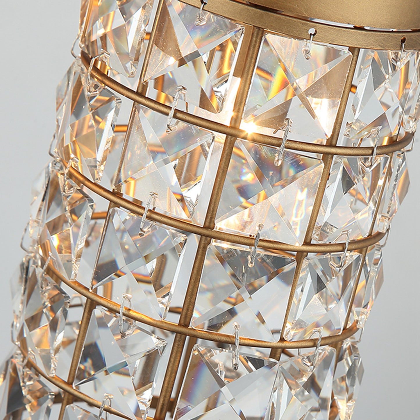 Lusteria 20" Modern Gold Bathroom 3-Light Wall Sconce
