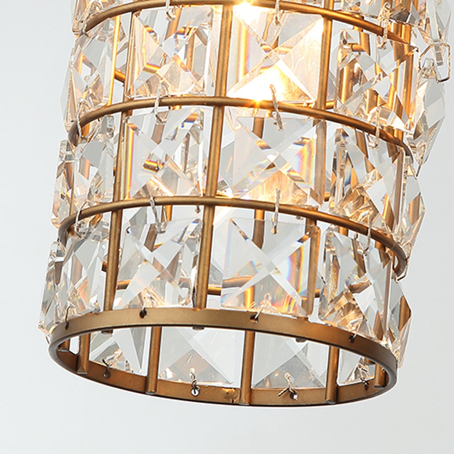 Lusteria 20" Modern Gold Bathroom 3-Light Wall Sconce