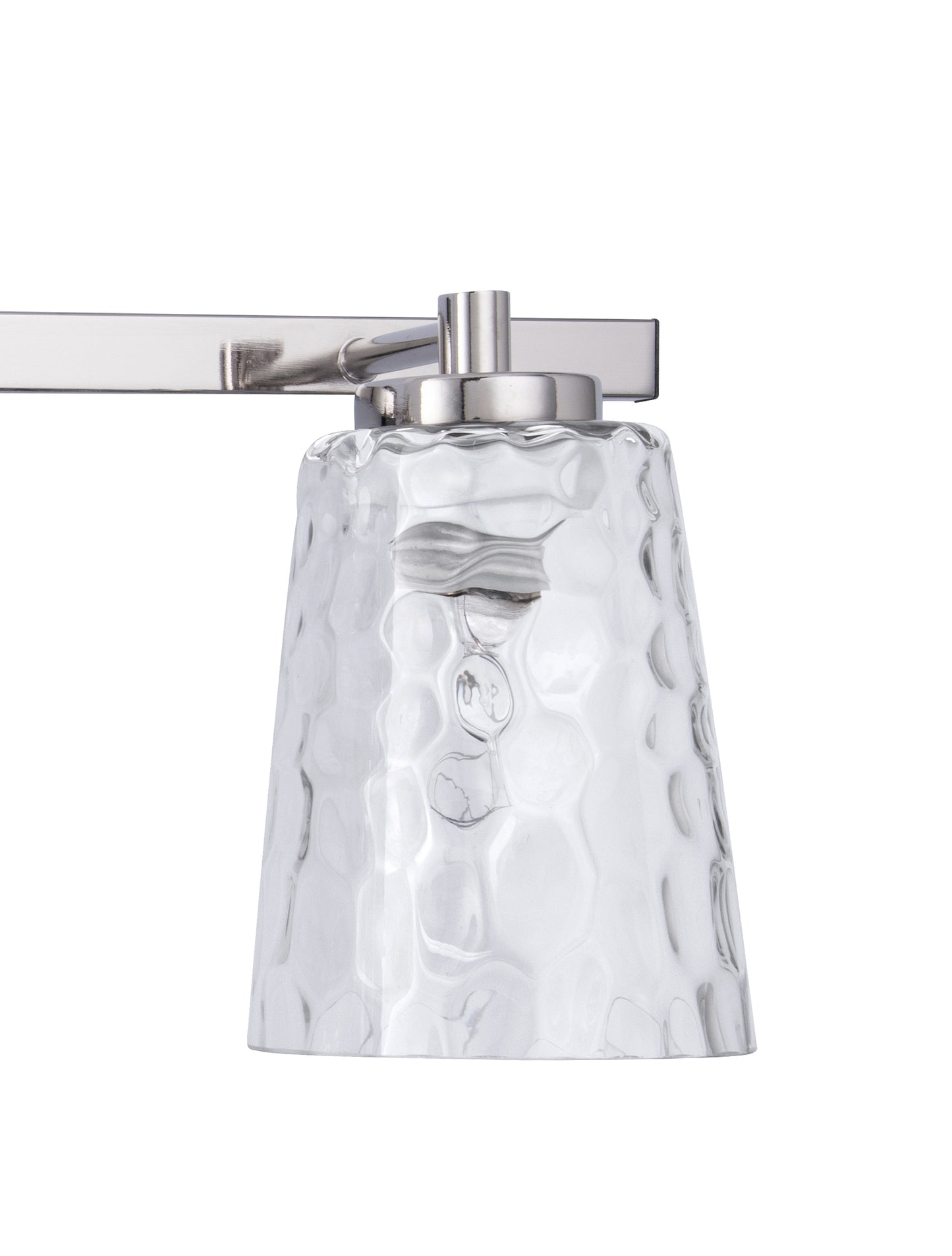 Radiance Modern 3-Light Nickel Vanity Light