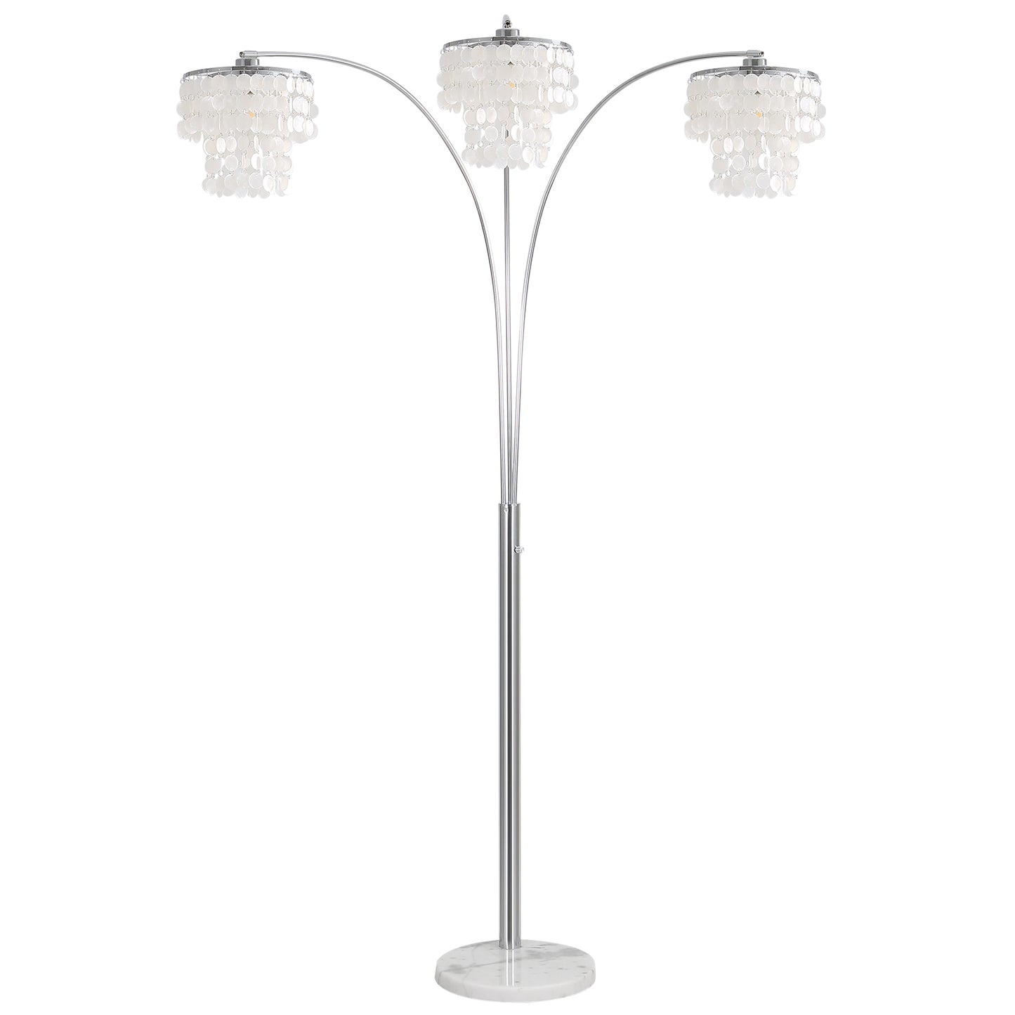 Brio 90" 3-Light Modern Arc Floor Lamp