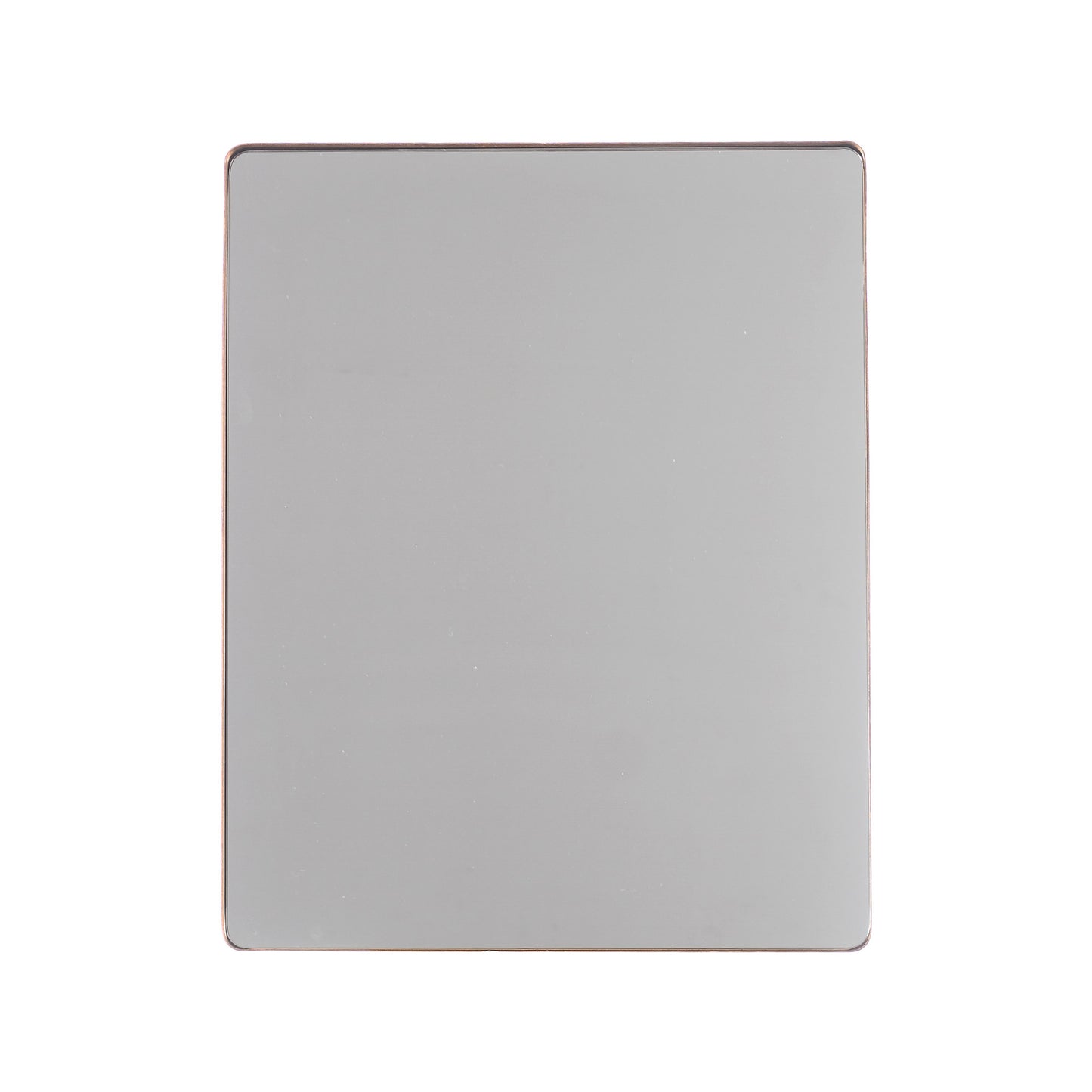 Golden Modern 23x30" Framed Wall Mirror