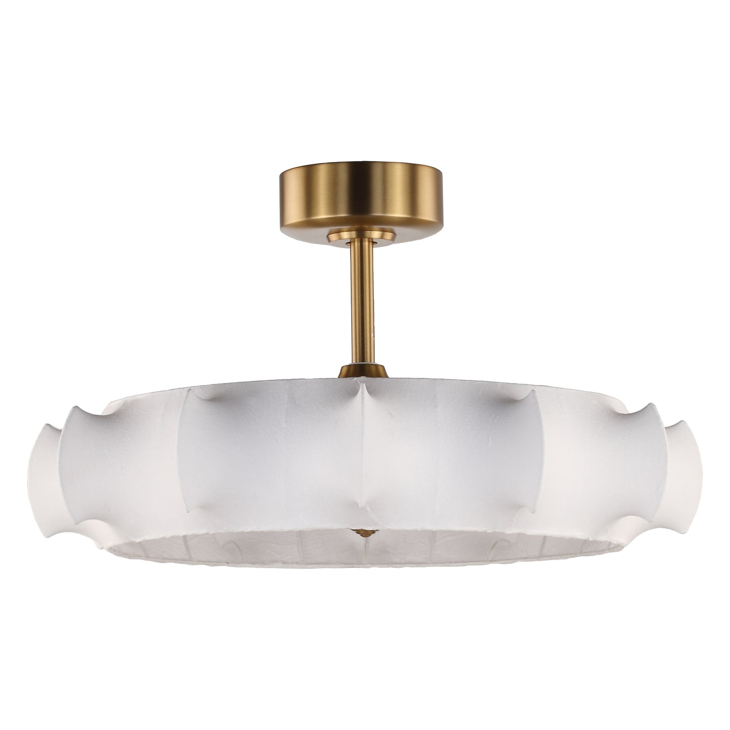 29" Perimost Modern Gold LED Ceiling Fan
