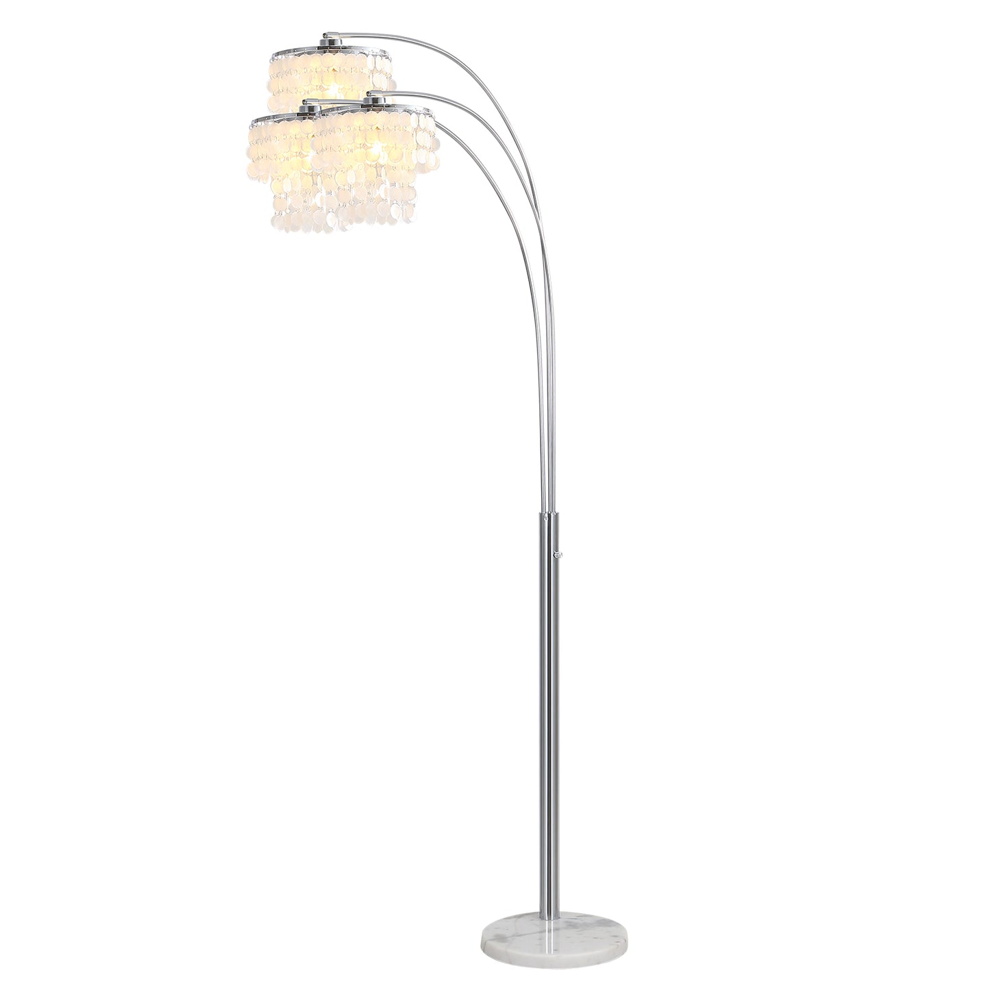 Brio 90" 3-Light Modern Arc Floor Lamp