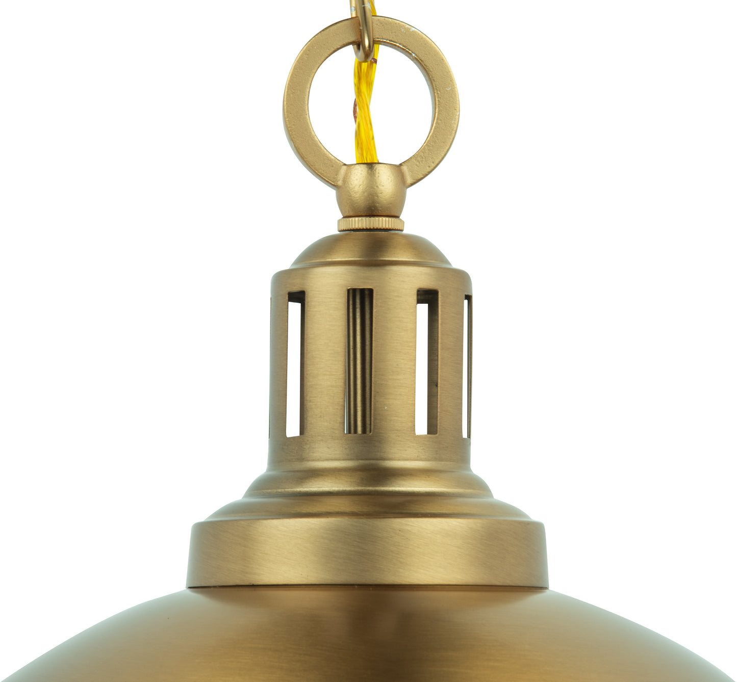 Aaron 12" 2-Light Gold Dimmable Pendant Light