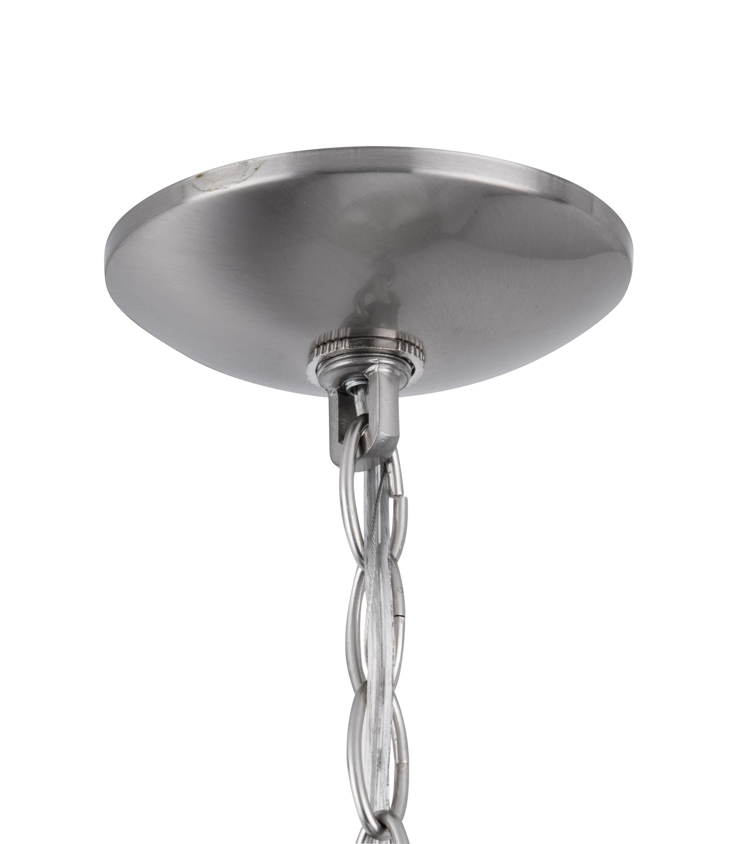 Aaron 12" 2-Light Brushed Nickel Dimmable Pendant Light