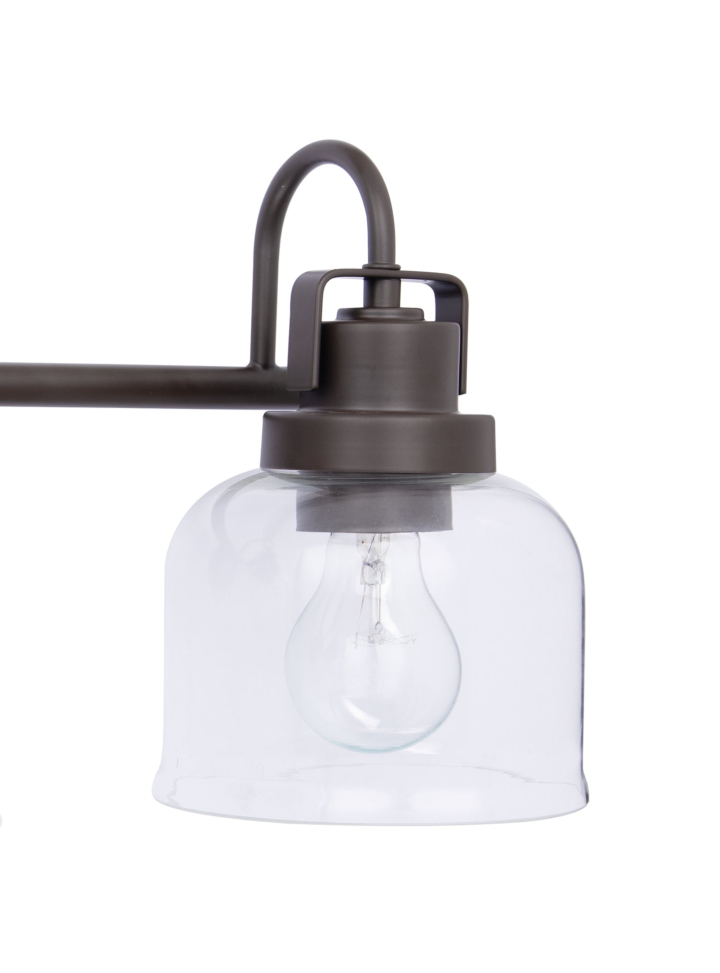 Brighton 3-Light Dark Bronze Dimmable Bathroom Vanity Light