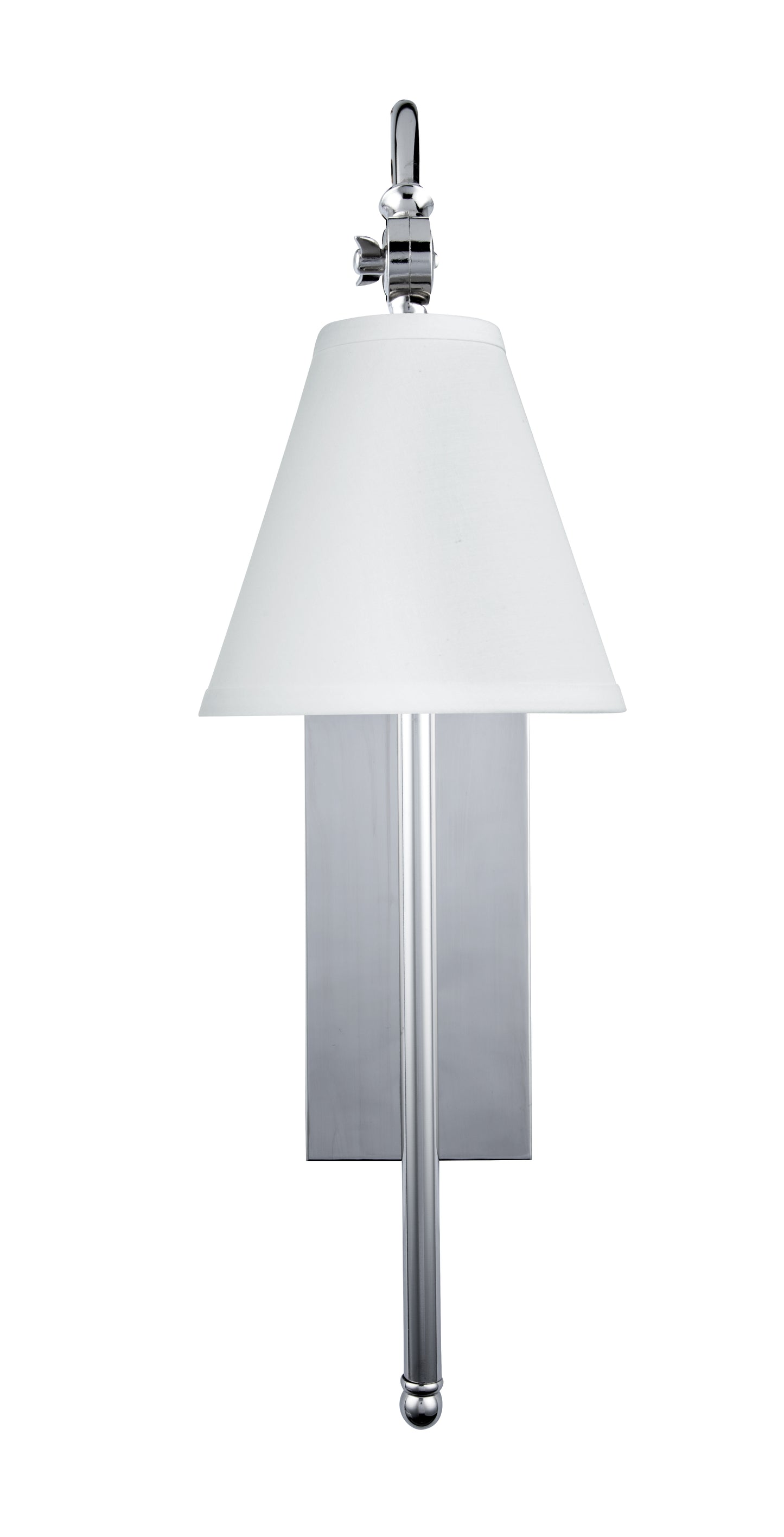 Danica 1-Light Polished Chrome Dimmable Wall Sconce