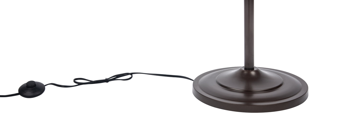 Flora 1-Light Dark Bronze 65" Floor Lamp