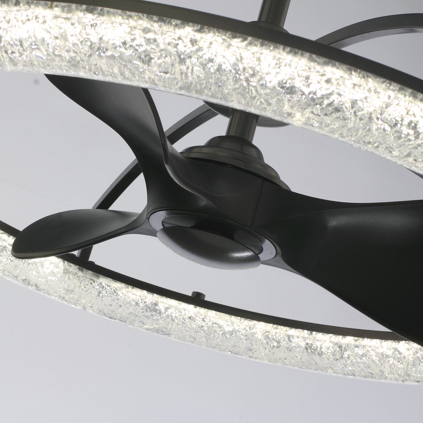 32" Perimost Modern Black LED Ceiling Fan