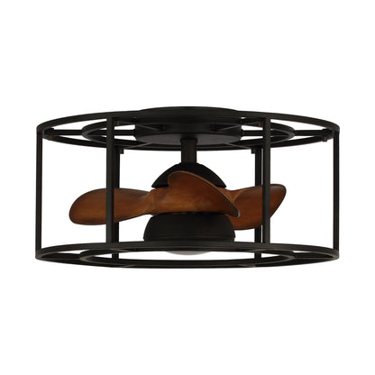 20" 3-Blade Industrial Ceiling Fan with LED Light