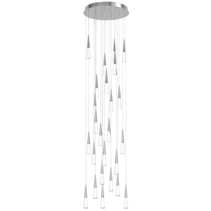 Avalon 25-Light Polished Chrome Pendant Light