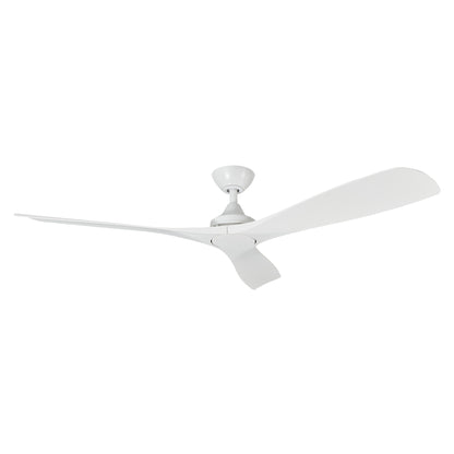 52" Rustic Farmhouse Ceiling Fan No Light with Remote – Indoor/Outdoor, Quiet DC Motor