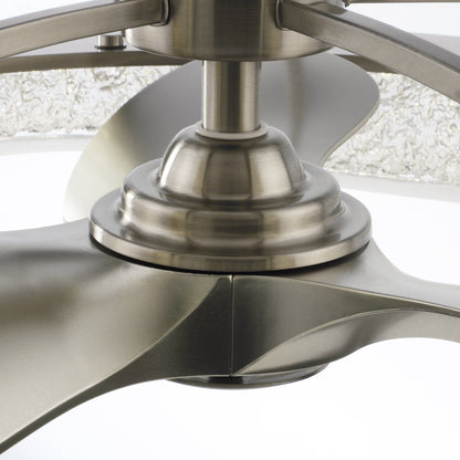 32" Perimost Brushed Silver LED Ceiling Fan