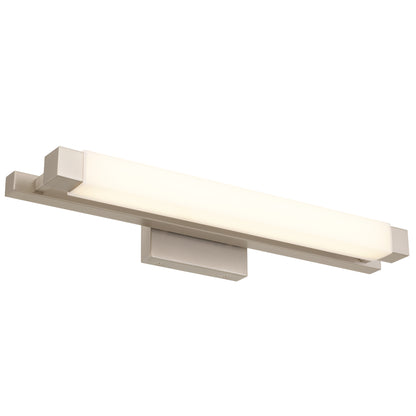Serenity 26" Brushed Nickel LED Bathroom Vanity Light