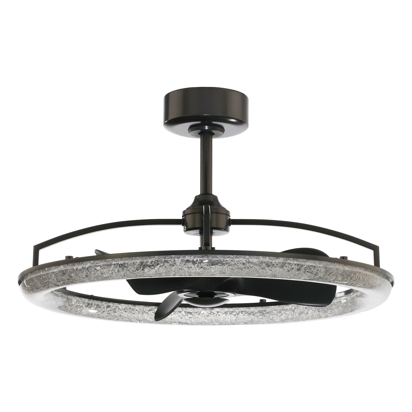 32" Perimost Modern Black LED Ceiling Fan
