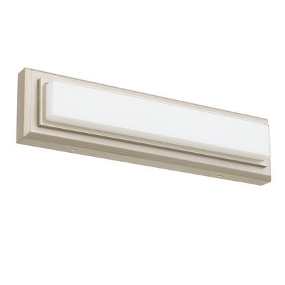 Purity 18" Brushed Nickel LED Bathroom Vanity Light