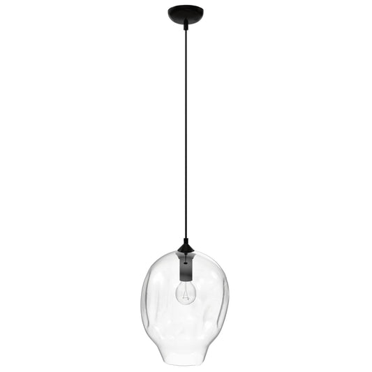 Sonoma Ave 1-Light 9.8" Clear Globe Pendant Light
