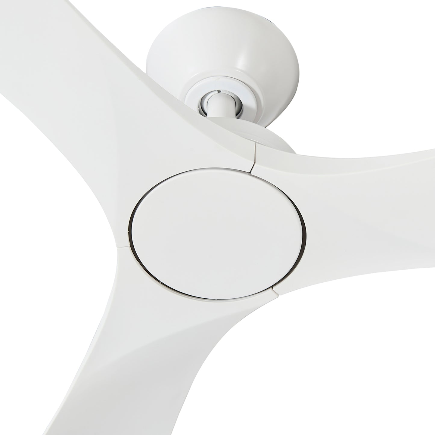 52" Rustic Farmhouse Ceiling Fan No Light with Remote – Indoor/Outdoor, Quiet DC Motor
