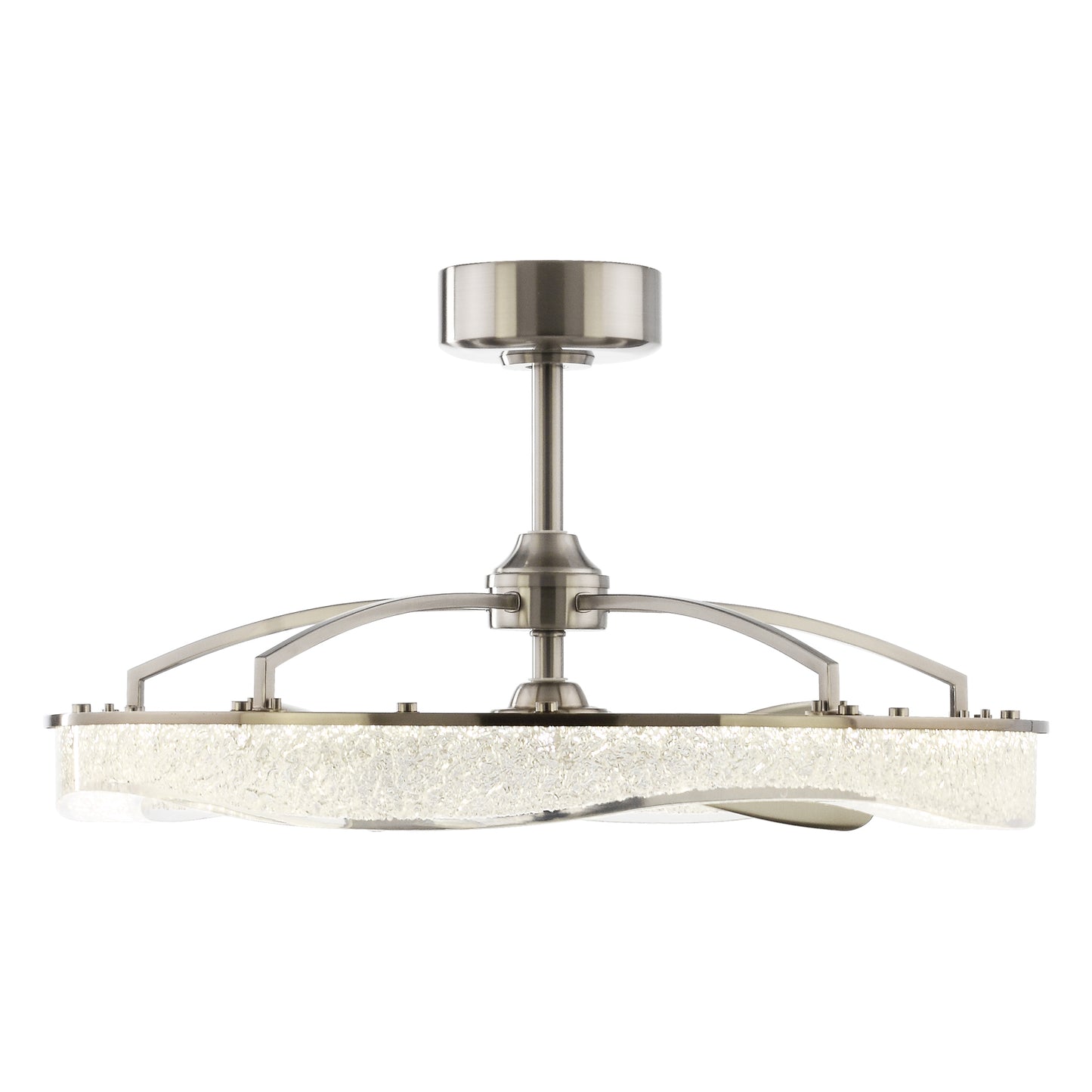 32" Perimost Brushed Silver LED Ceiling Fan
