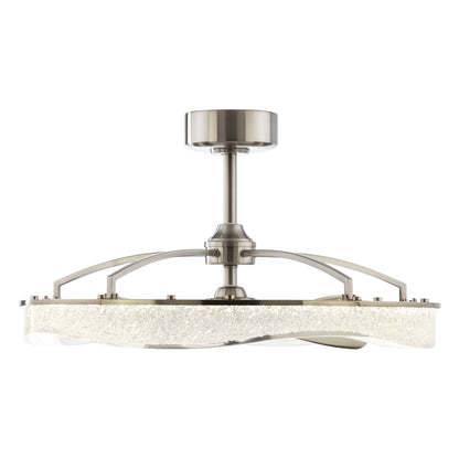 32" Perimost Brushed Silver LED Ceiling Fan
