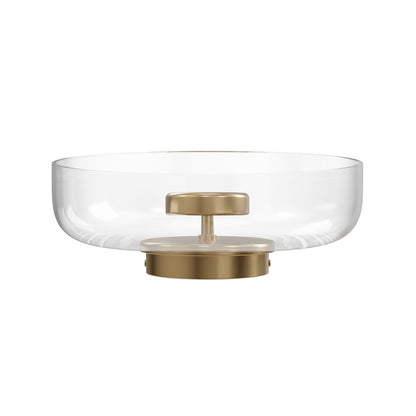 Cosmopolitan 12" Aged Brass and Glass Wall Sconce
