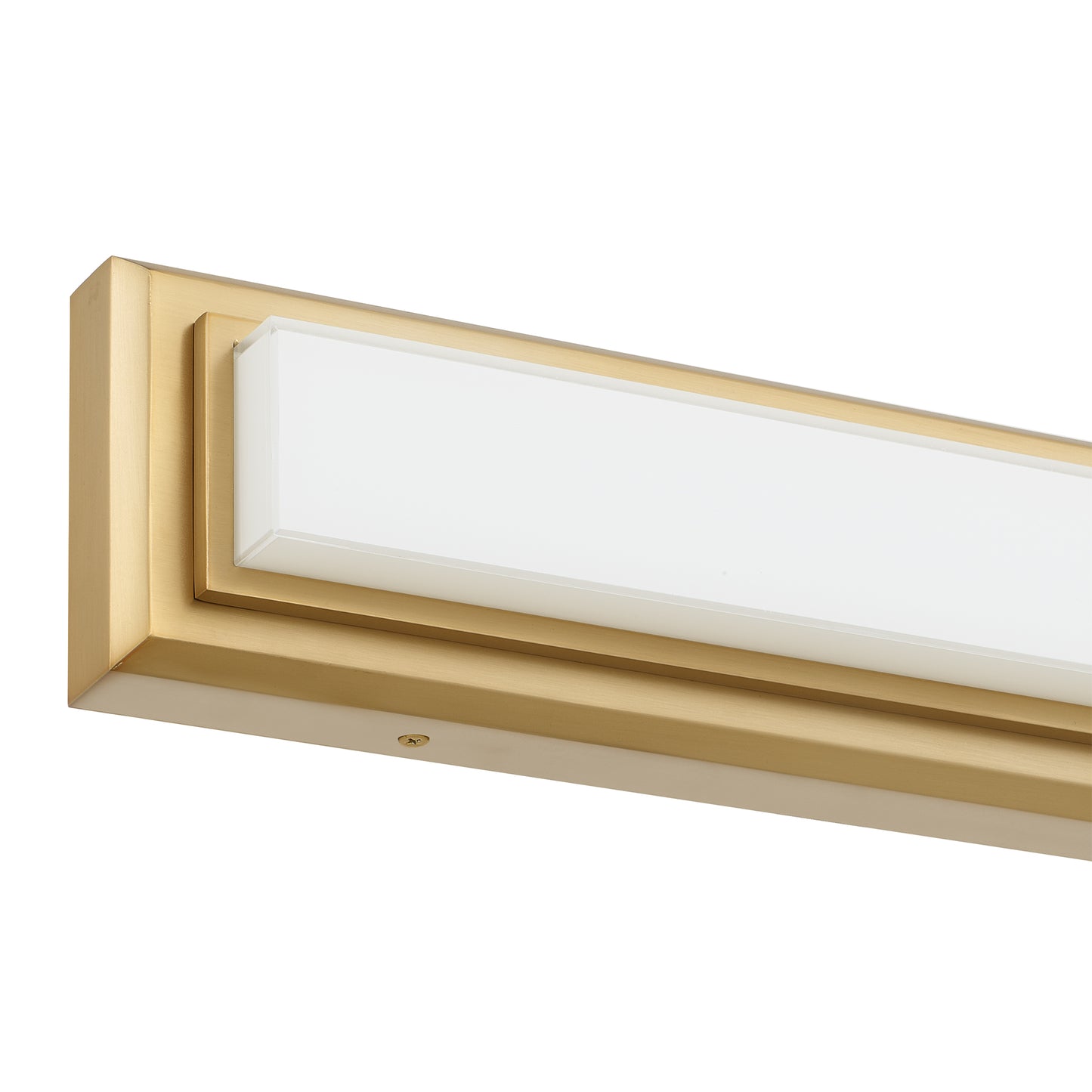 Purity 24" Antique Brass LED Bathroom Vanity Light