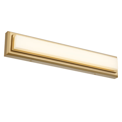 Purity 24" Antique Brass LED Bathroom Vanity Light