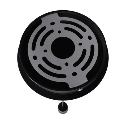 Cicada 1-Light Black Marble Pendant Light