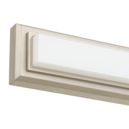 Purity 24" Brushed Nickel LED Bathroom Vanity Light
