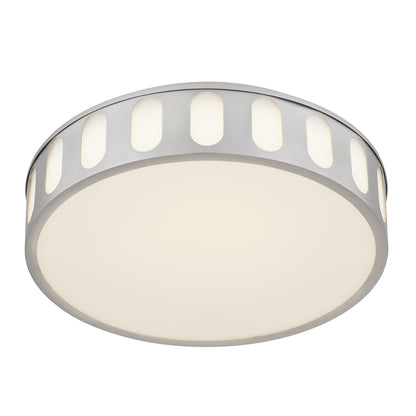 Bantom 15" Brushed Nickel LED Flush Mount Ceiling Light
