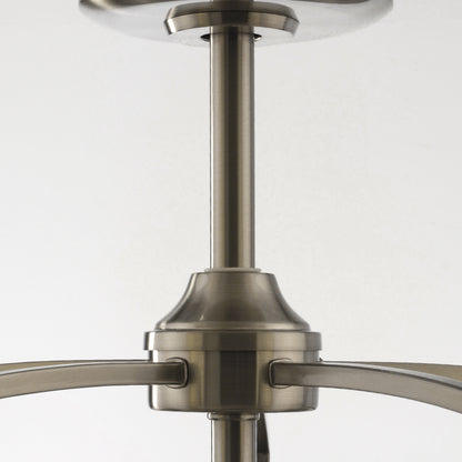 32" Perimost Brushed Silver LED Ceiling Fan
