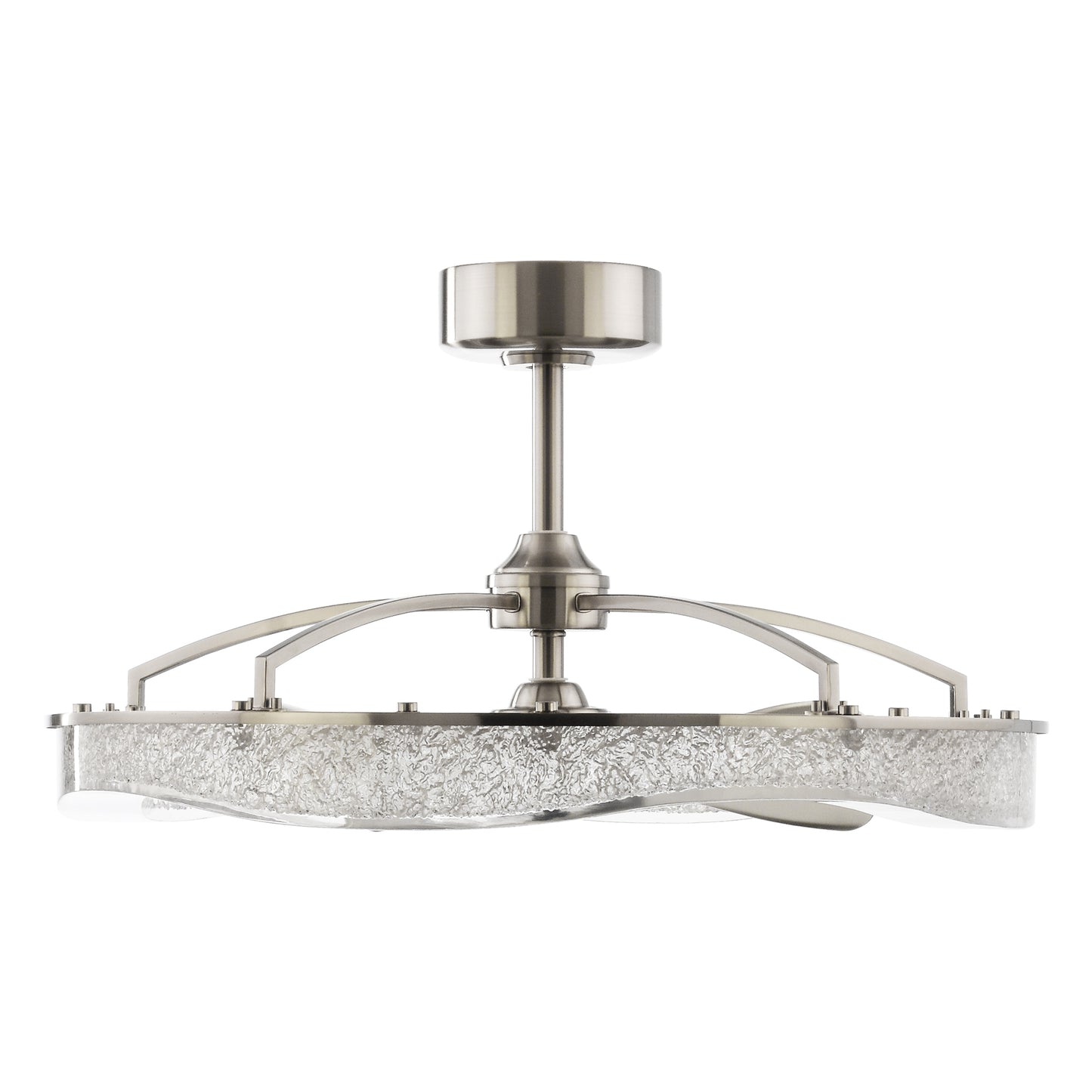 32" Perimost Brushed Silver LED Ceiling Fan