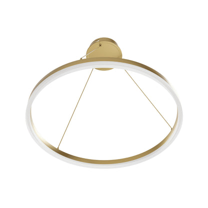 Circa 24" Modern Gold Ring LED Pendant Light