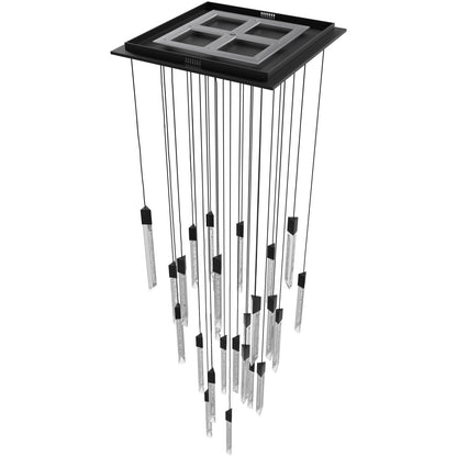 Alpine 31-Light Light White Marble Glass Pendant Light