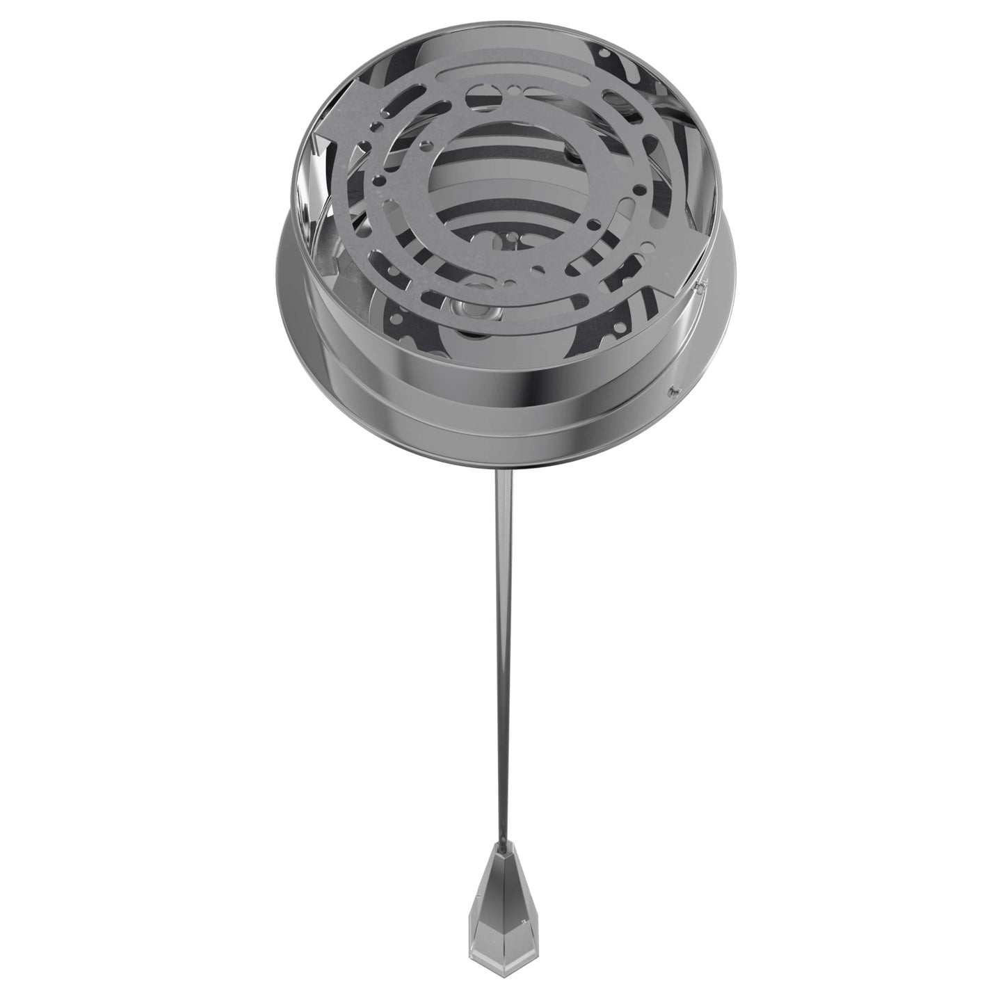 Avalon 1-Light Polished Chrome Pendant Light