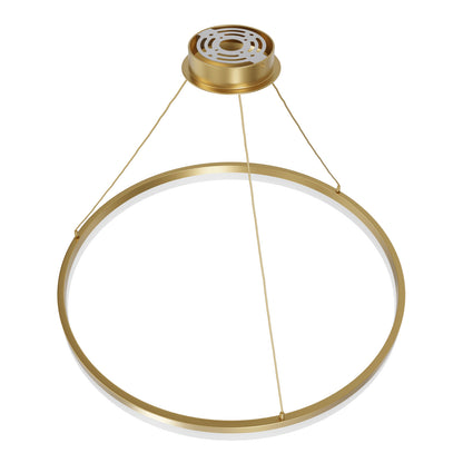Circa 31" Modern Gold Ring LED Pendant Light